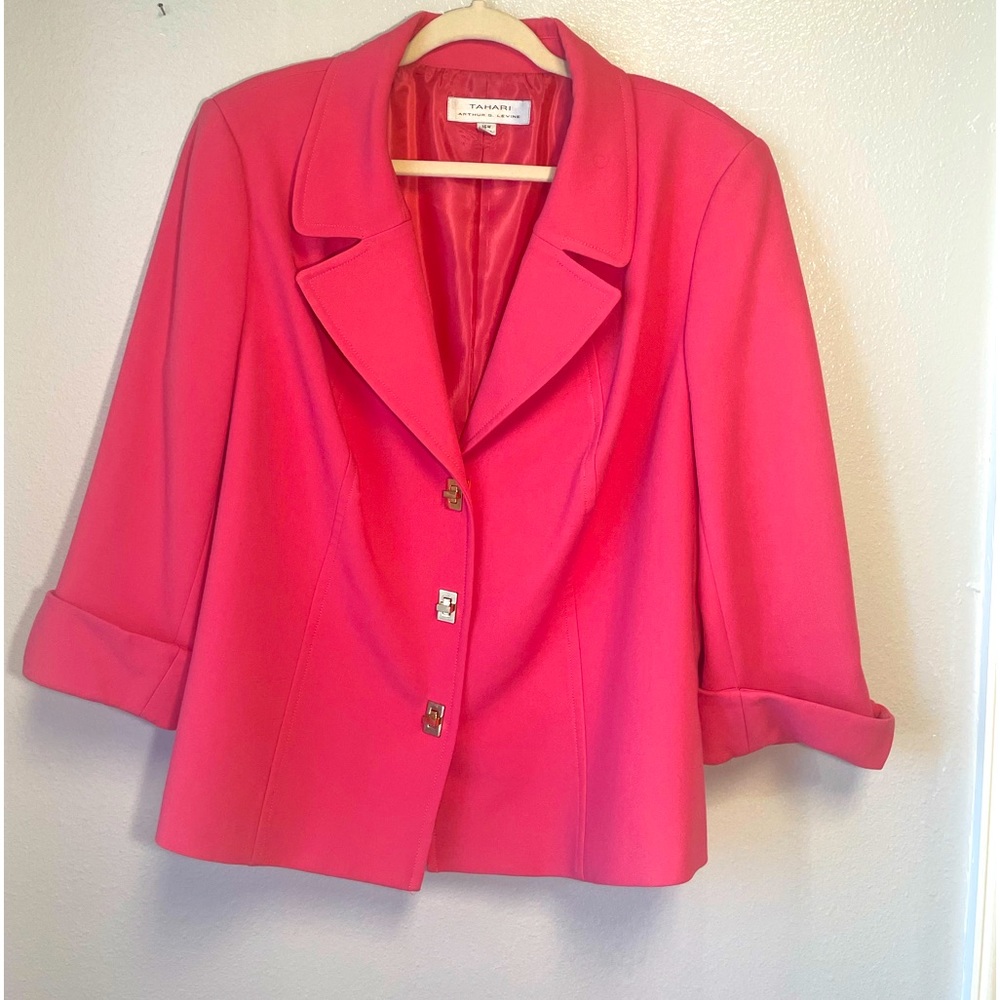 Blazer in the color Pink size 16W